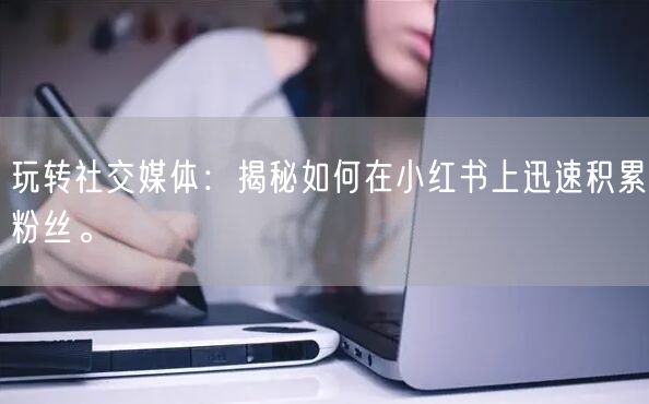 玩转社交媒体：揭秘如何在小红书上迅速积累粉丝。