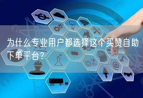 为什么专业用户都选择这个买赞自助下单平台？