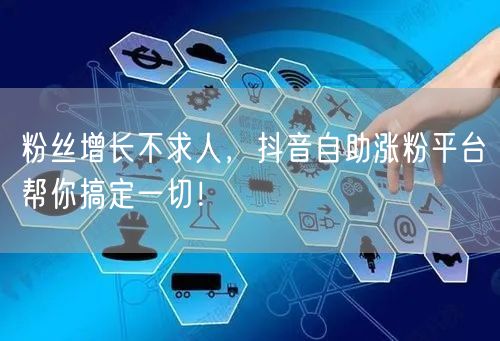 粉丝增长不求人，抖音自助涨粉平台帮你搞定一切！