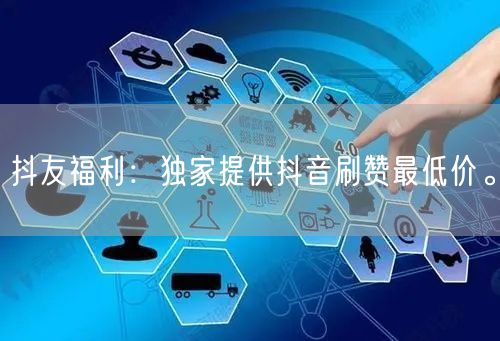 抖友福利：独家提供抖音刷赞最低价。