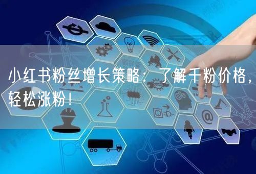 小红书粉丝增长策略：了解千粉价格，轻松涨粉！