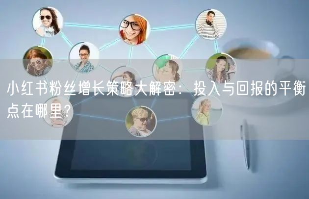 小红书粉丝增长策略大解密：投入与回报的平衡点在哪里？