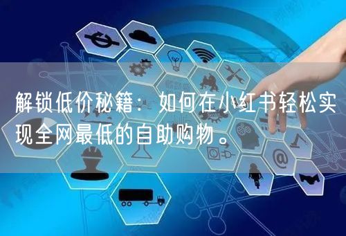 解锁低价秘籍：如何在小红书轻松实现全网最低的自助购物。