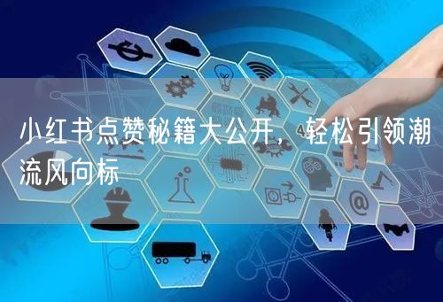小红书点赞秘籍大公开，轻松引领潮流风向标