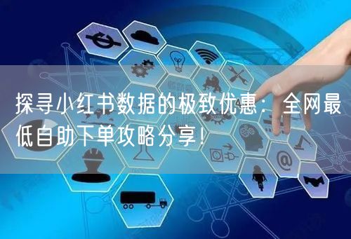 探寻小红书数据的极致优惠：全网最低自助下单攻略分享！